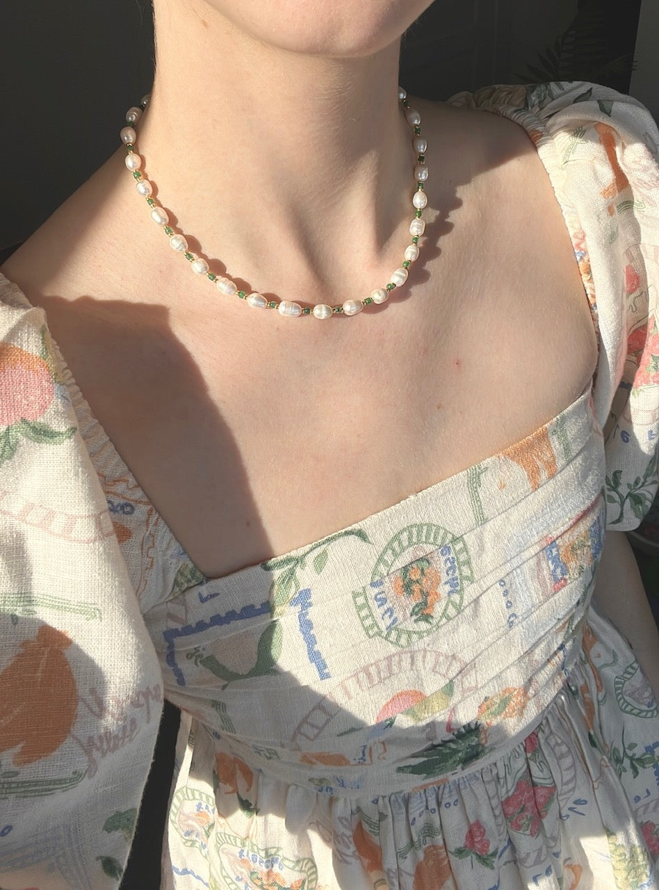 Ezmae pearl necklace
